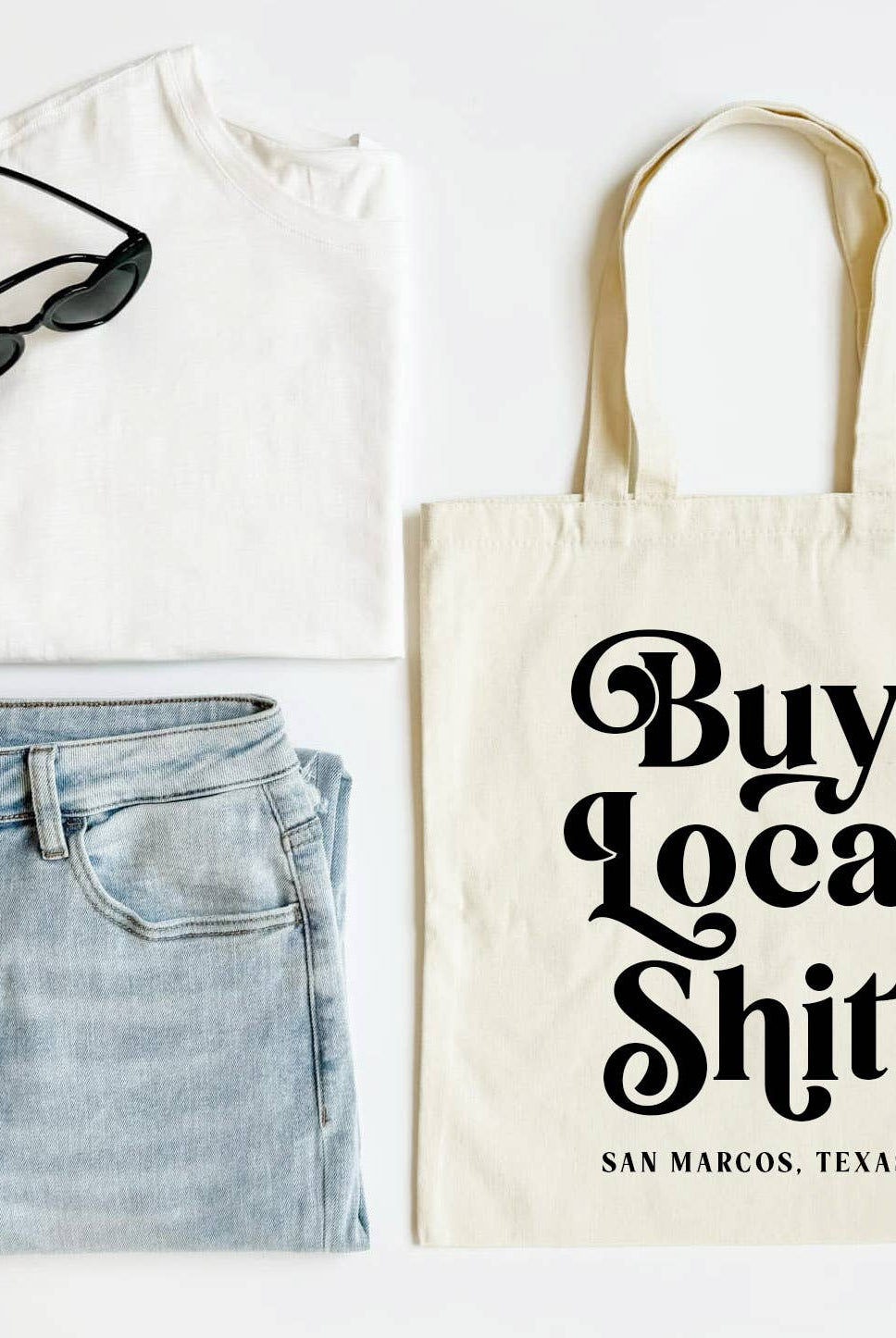 Buy Local Shit Tote