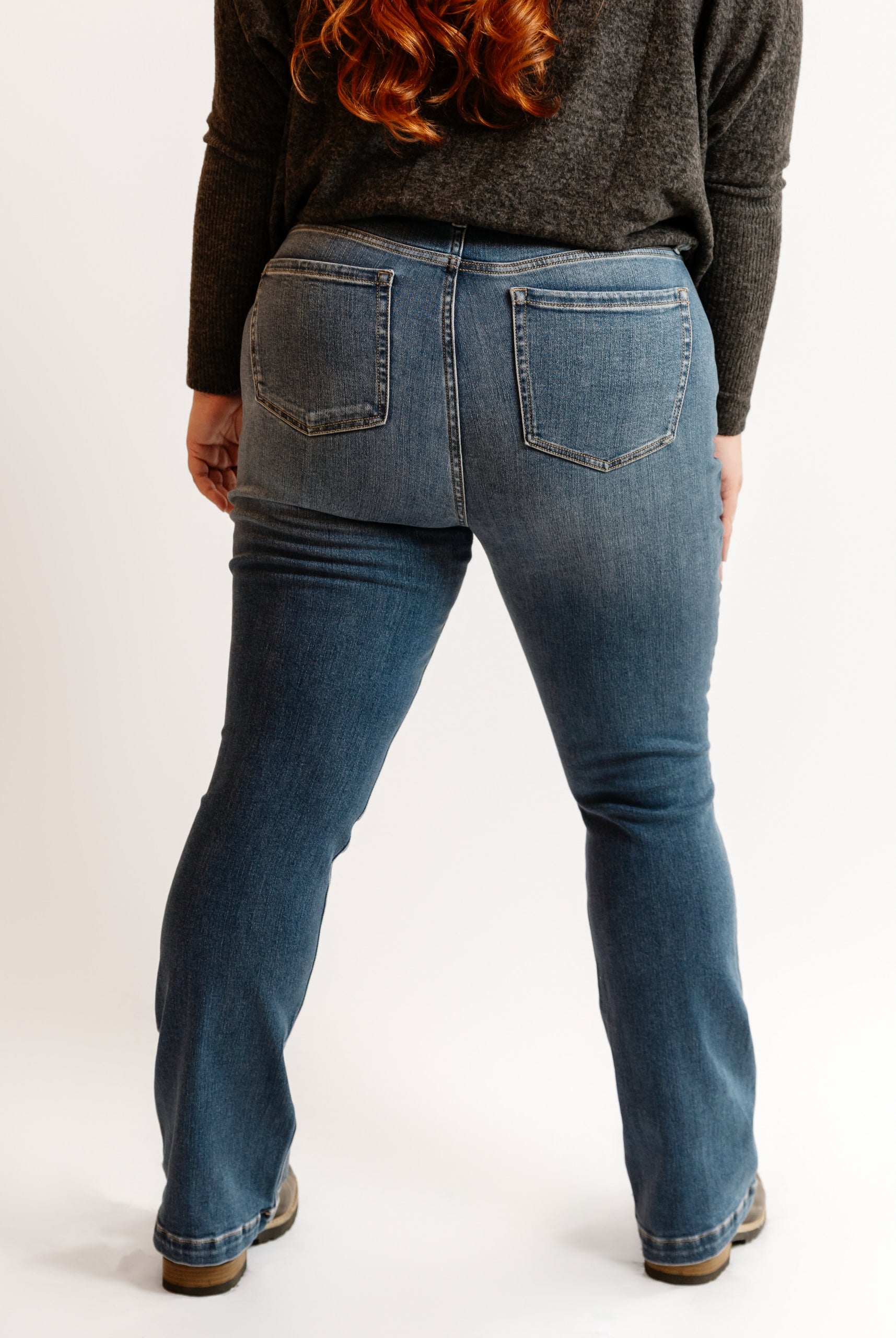32" RFM High Rise Button Fly Bootcut