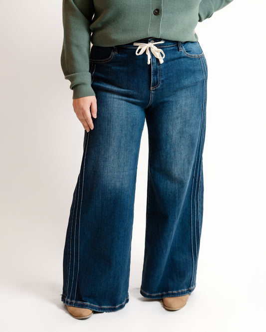 32" MR EB Drawstring Pintuck Wide by Risen