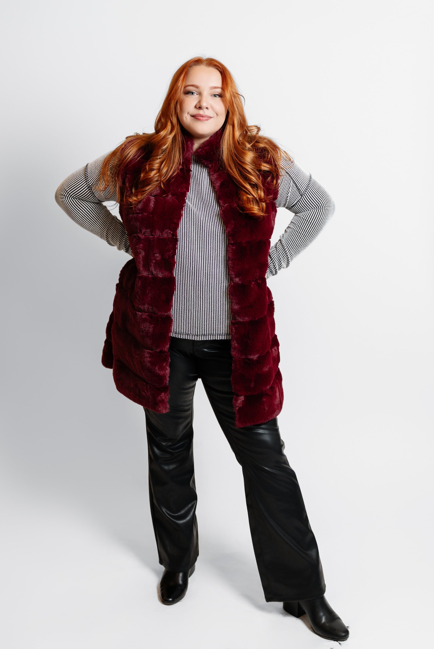 Judy Blue HW Tummy Control Leather Bootcut