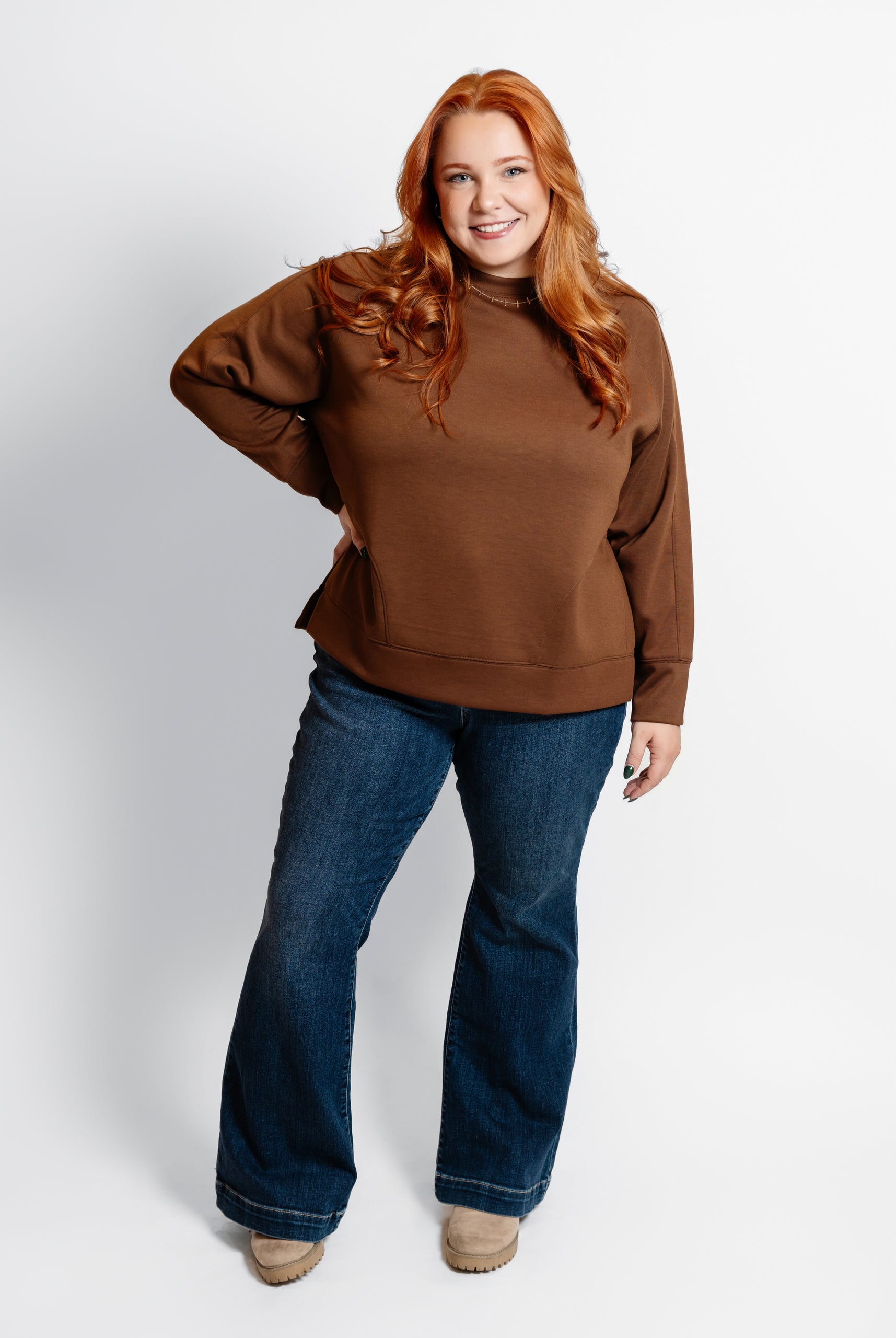 Judy Blue HW Dark Wash Trouser Flare