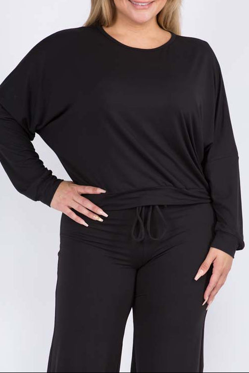 Kaitlyn Long Crop Top