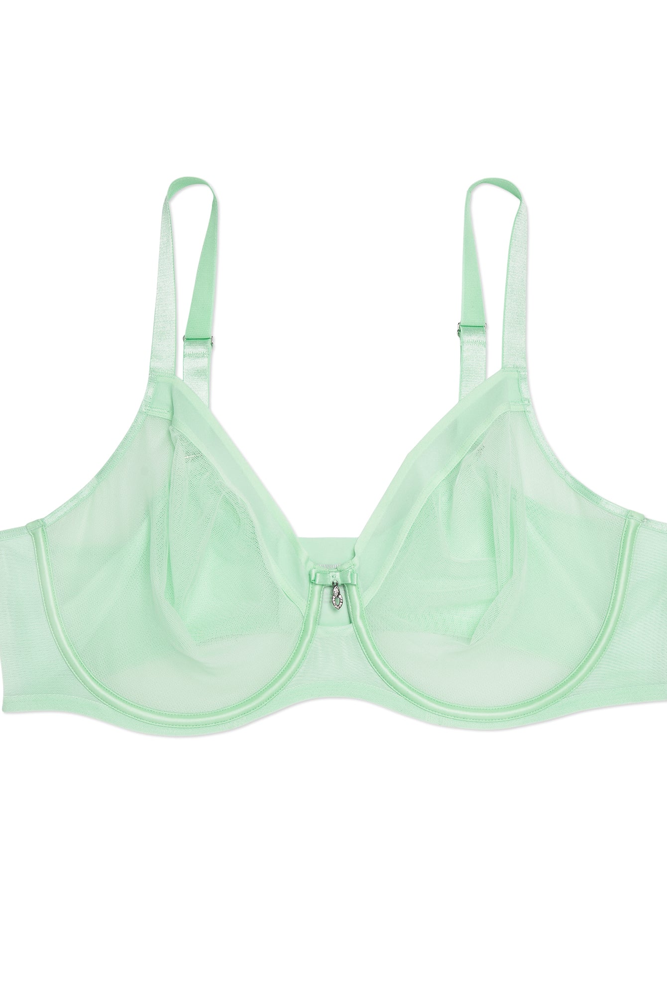 Grace Unlined Mesh Full Coverage Underwire Bra