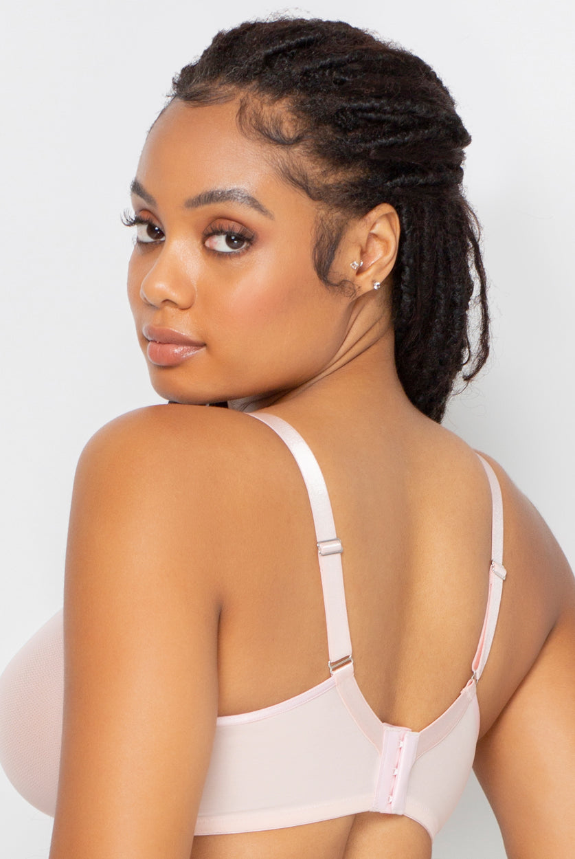 Rita Unlined Mesh Full Coverage Underwire Bra