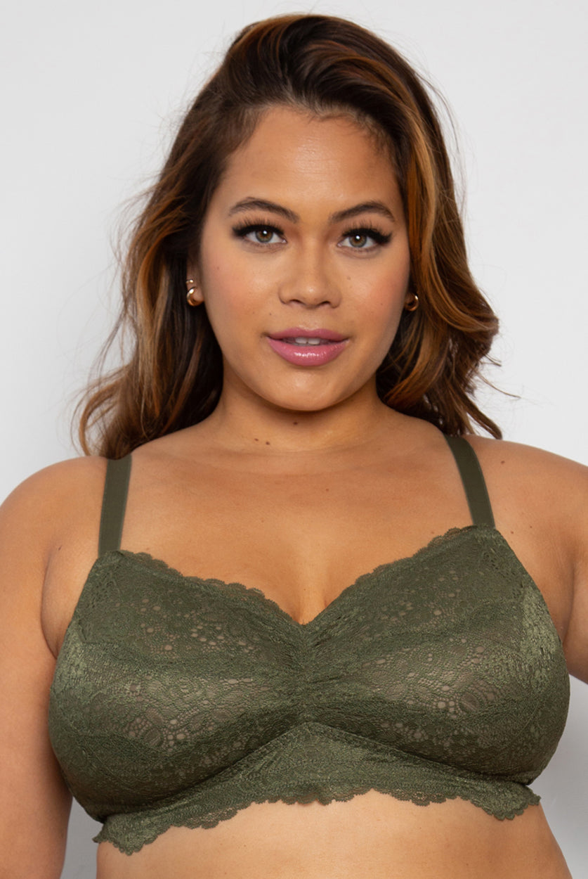 Vivien Scalloped Lace Bralette