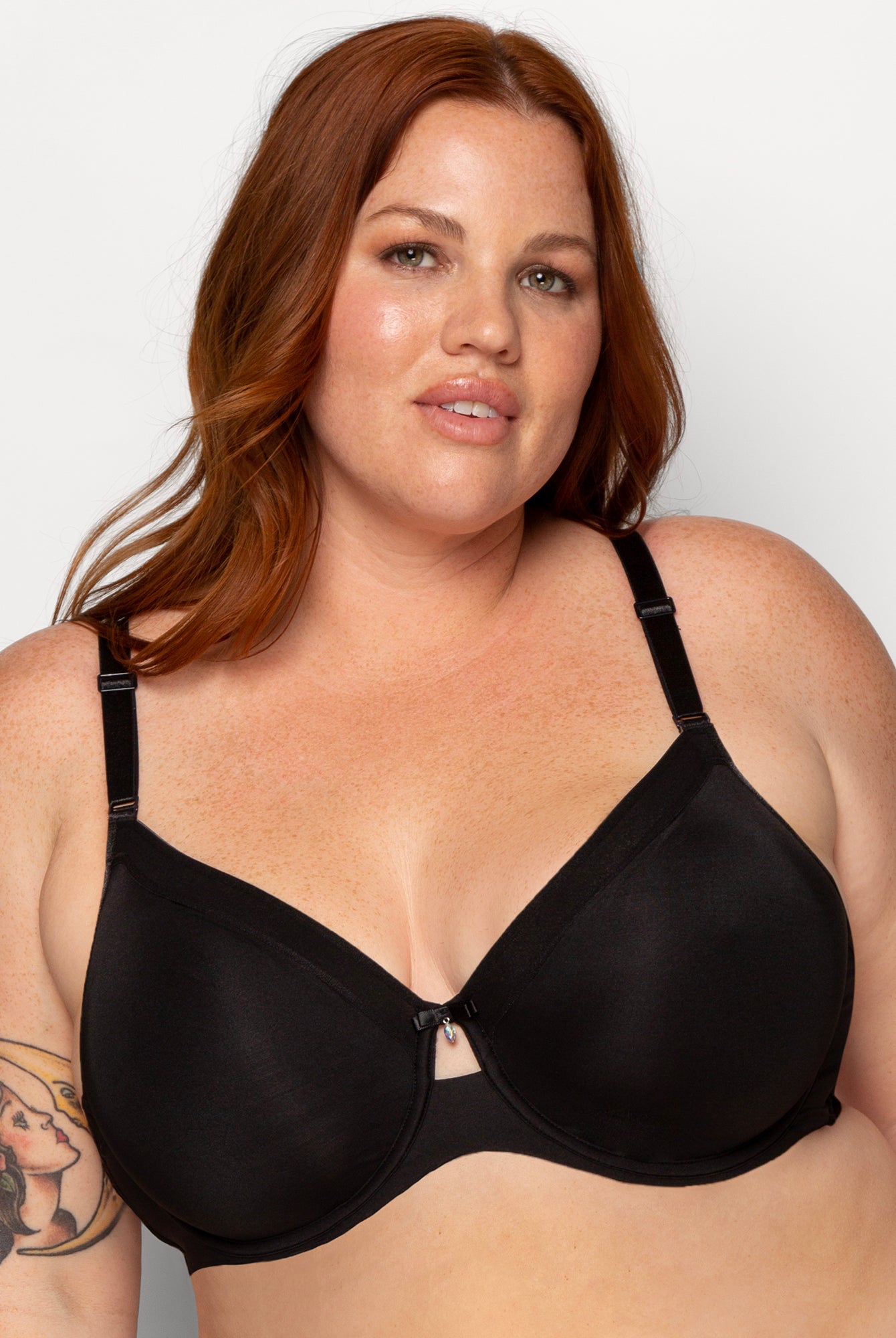 Ella Unlined Opaque Full Coverage Underwire Bra