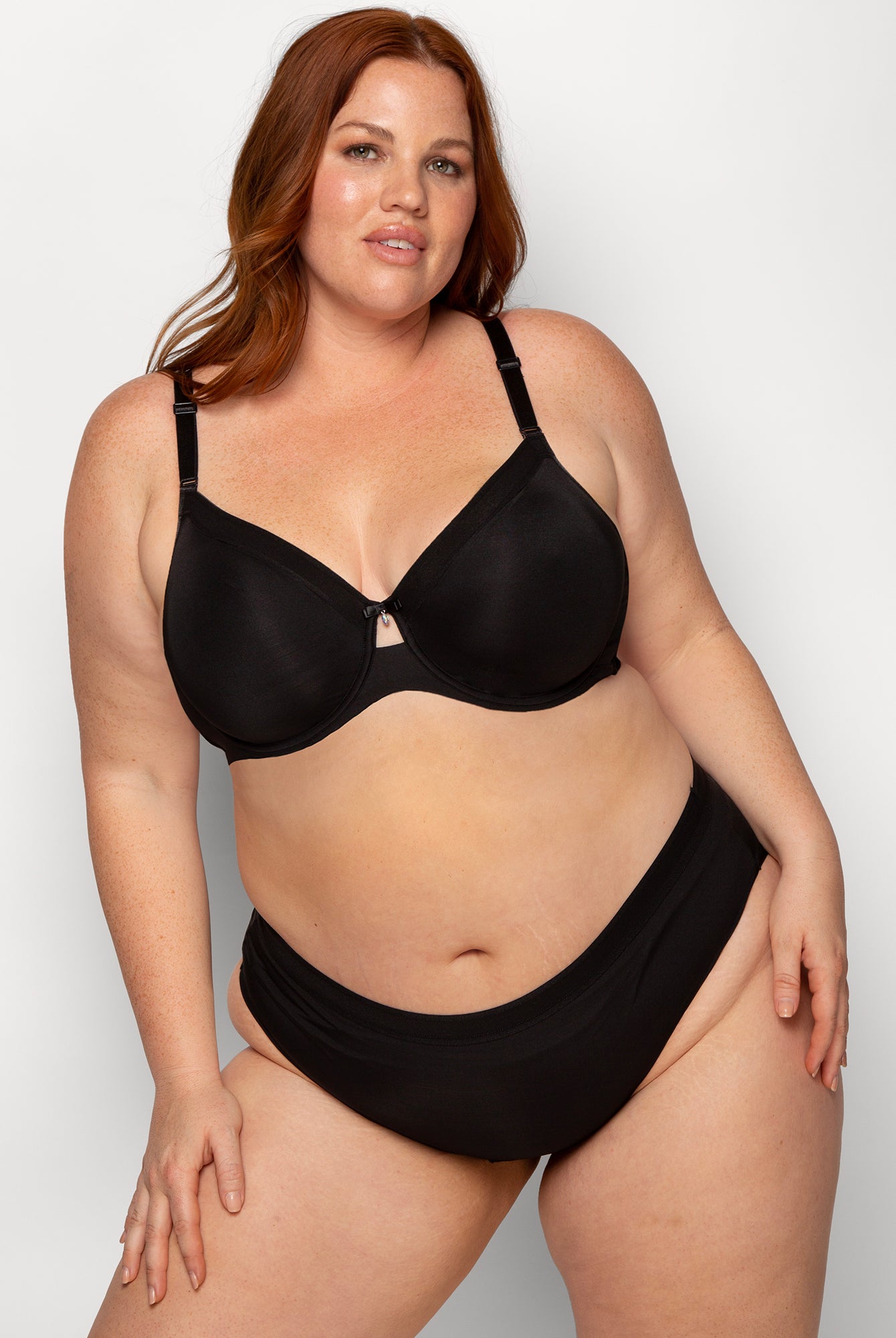 Ella Unlined Opaque Full Coverage Underwire Bra