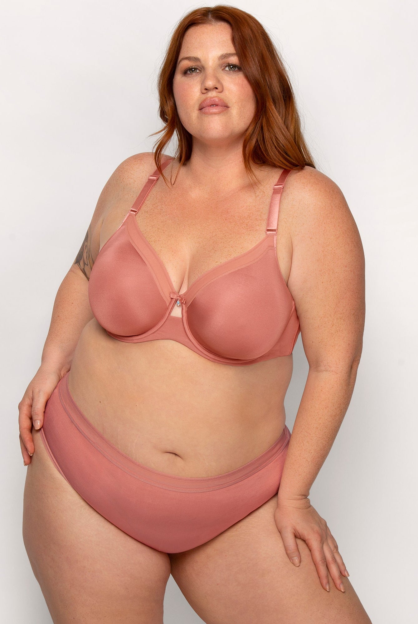 Ginger Unlined Opaque Full Coverage Underwire Bra