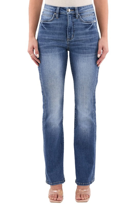 32" RFM High Rise Bootcut Slimmers