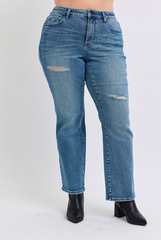 32" Judy Blue MR Destroyed Dad Jean