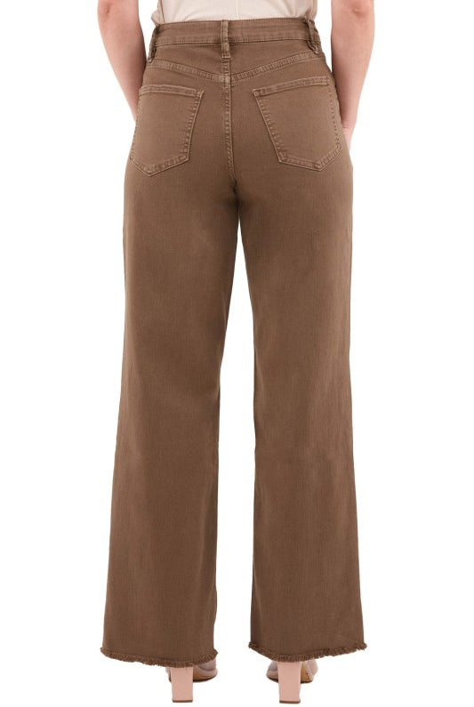 32" RFM HR Dyed Frayed Wide Leg