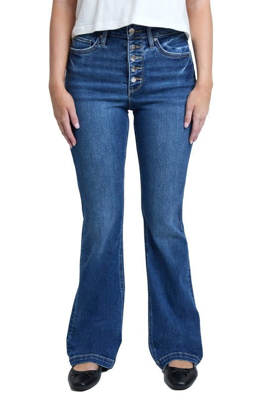 32" RFM High Rise Button Fly Bootcut