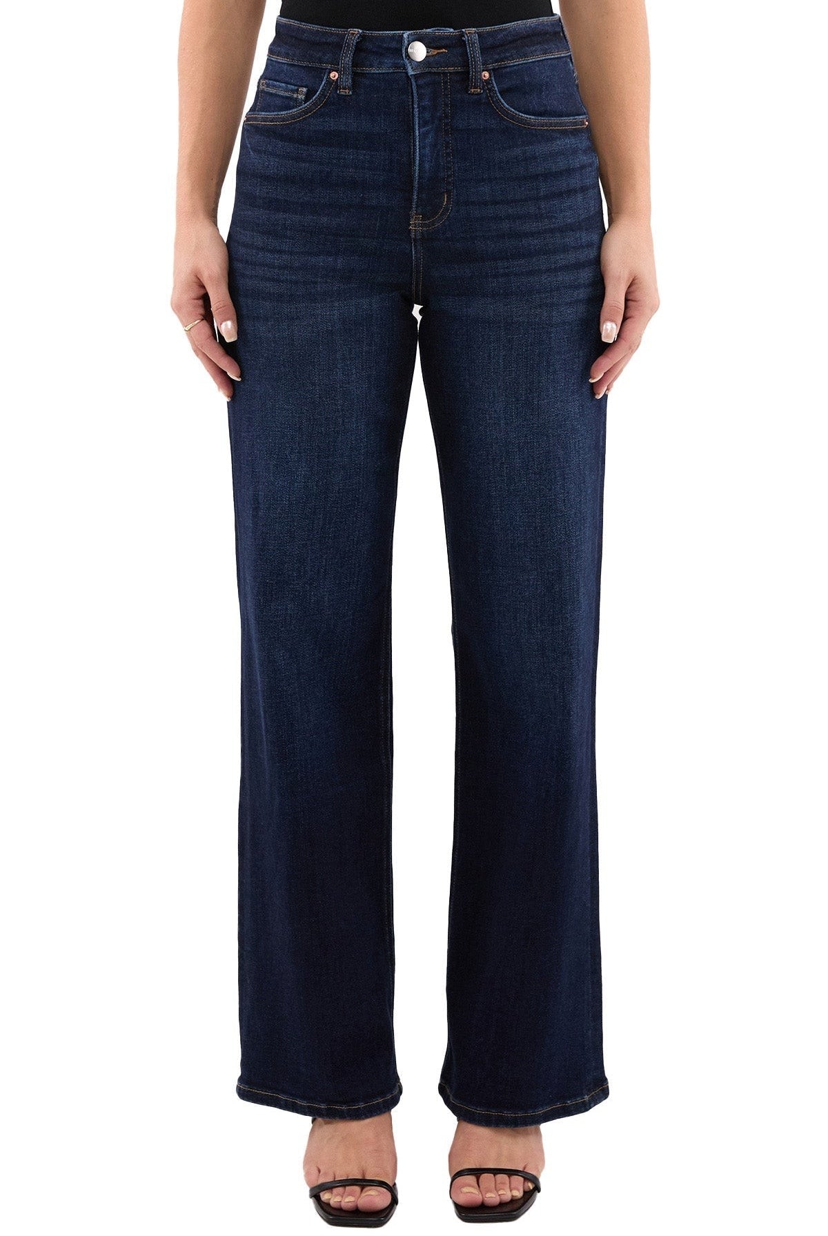 32" RFM High Rise Slim Wide Leg