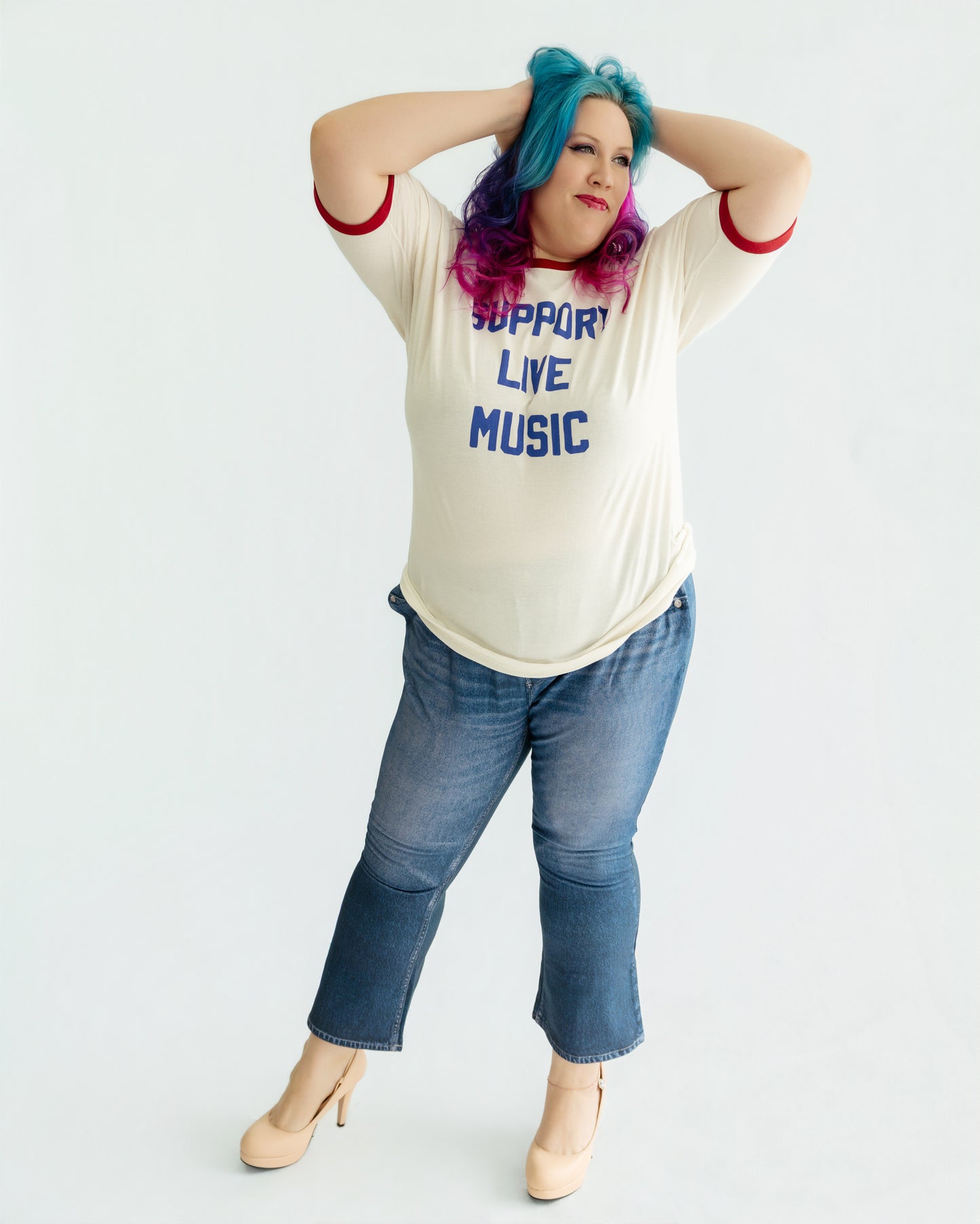 Support Live Music Tee