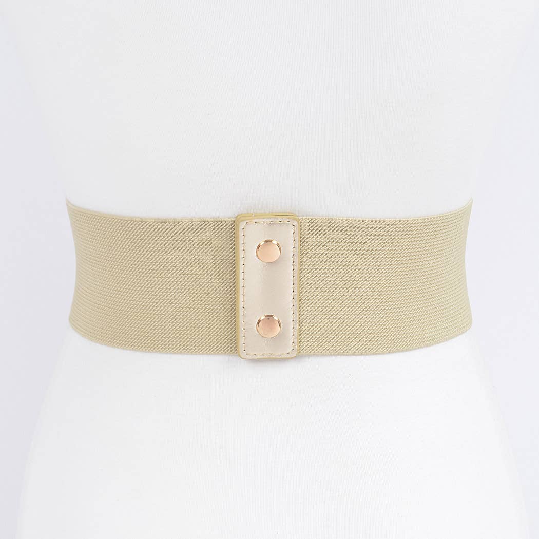 Metallic Rivet Corset Belt