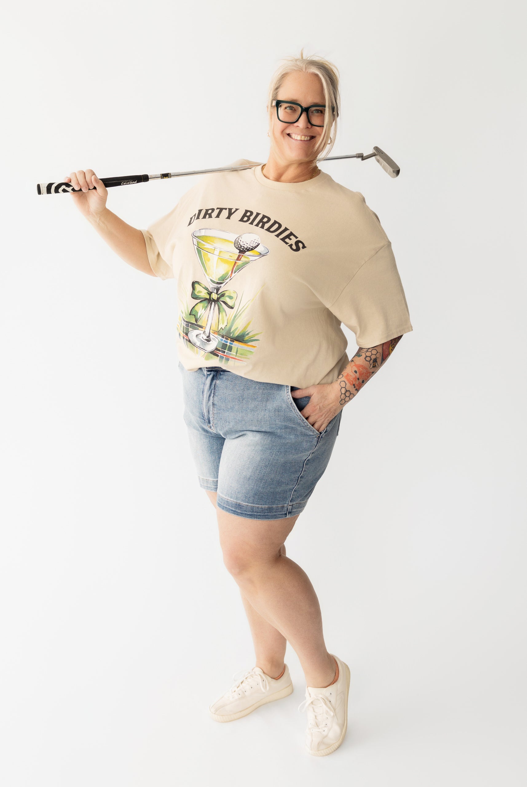 Dirty Birdies Martini Tee