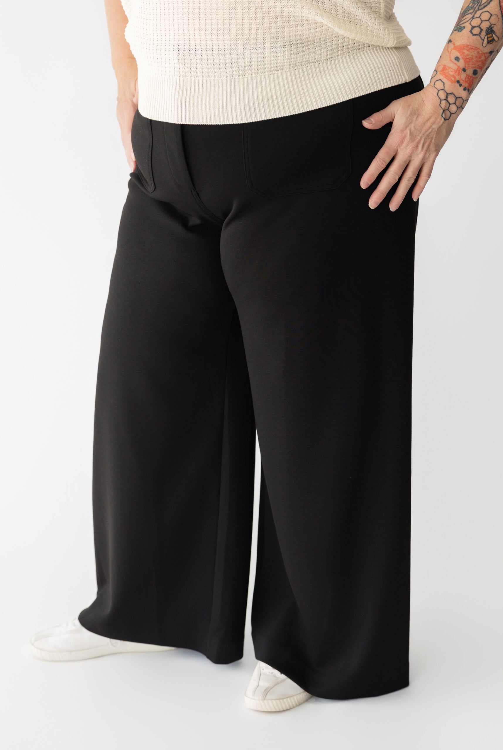 28" Front Patch Pocket Dress Pants