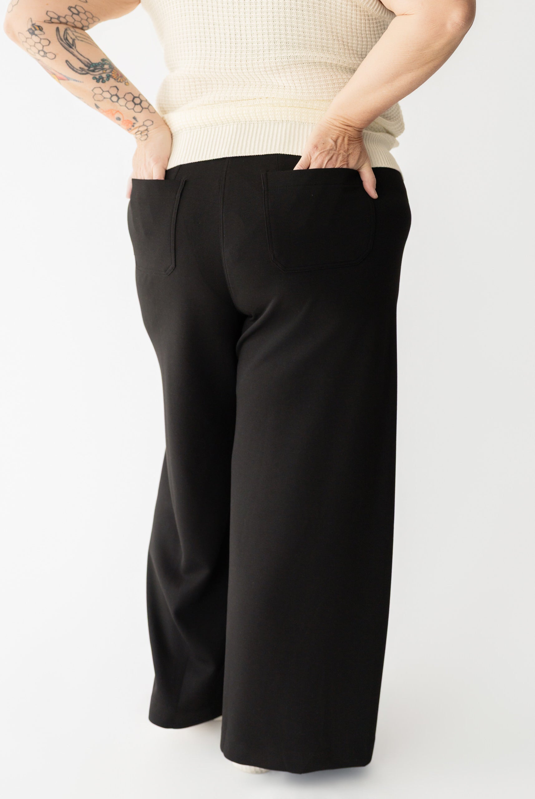 28" Front Patch Pocket Dress Pants
