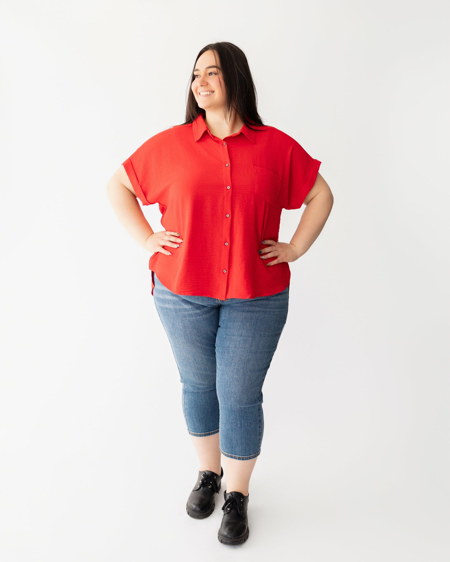 22" Judy Blue MR Capri