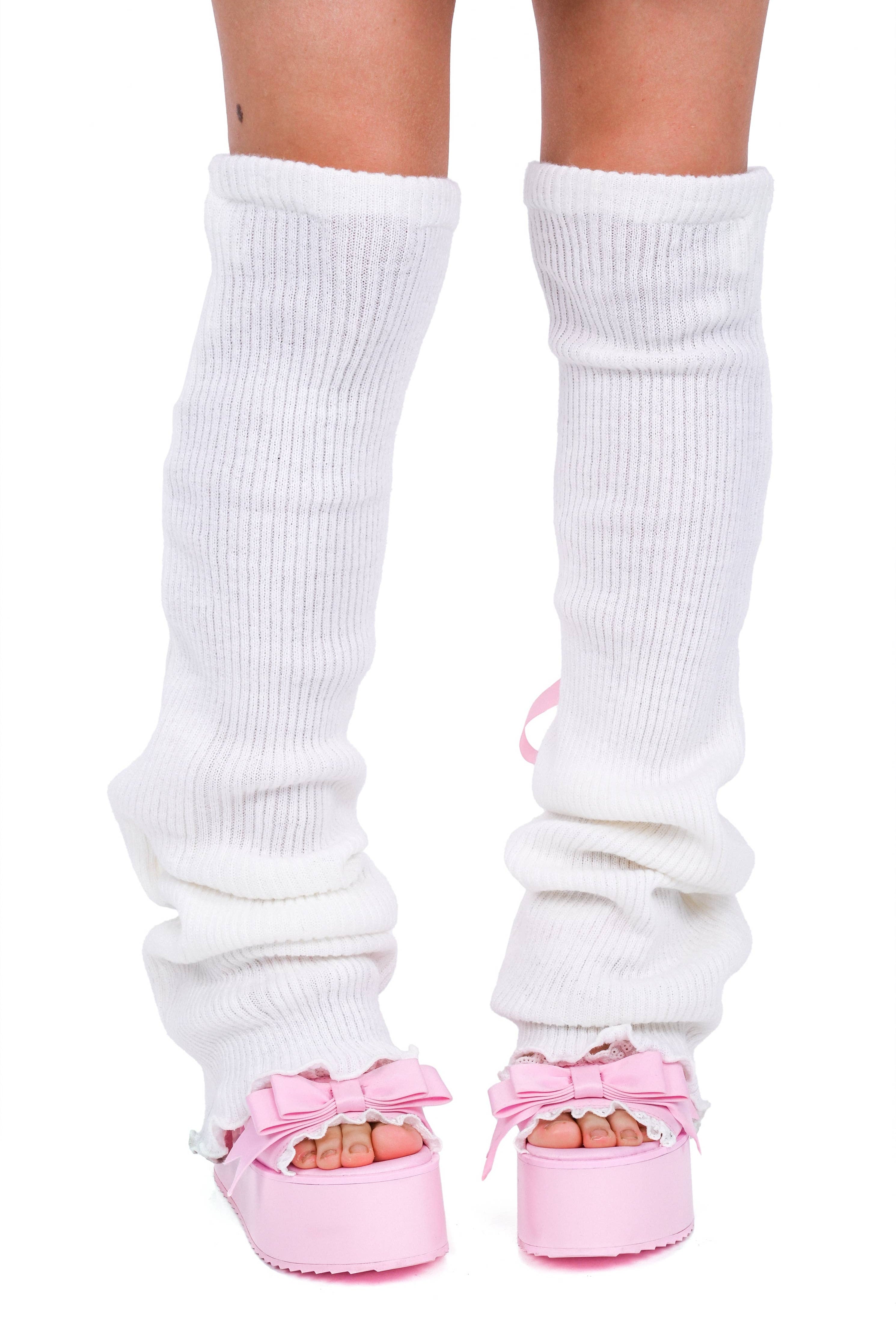 Lace Up Legwarmers