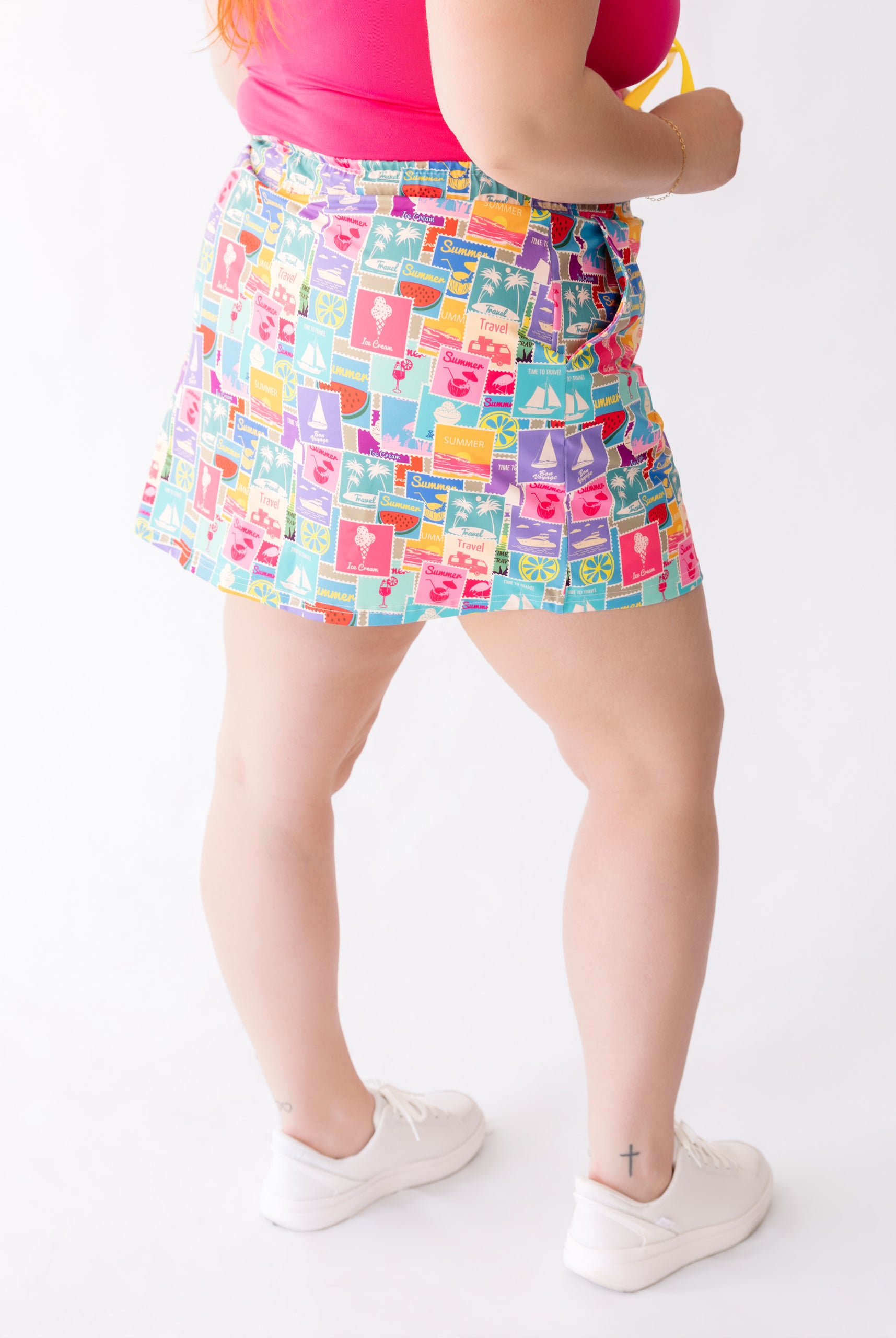 Postmarked in Paradise Skort