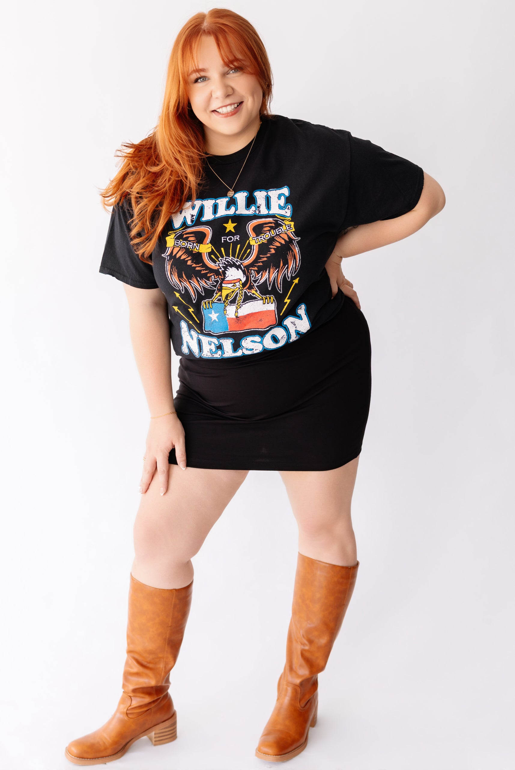 Willie Nelson Born for Trouble Tee