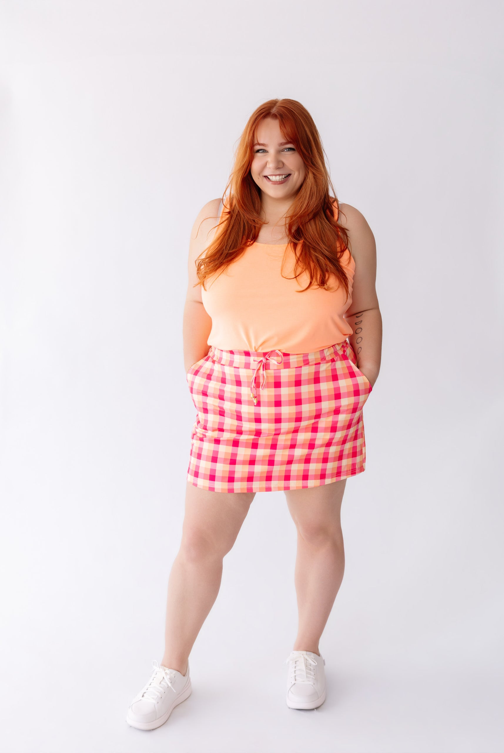 Summer Crush Plaid Skort