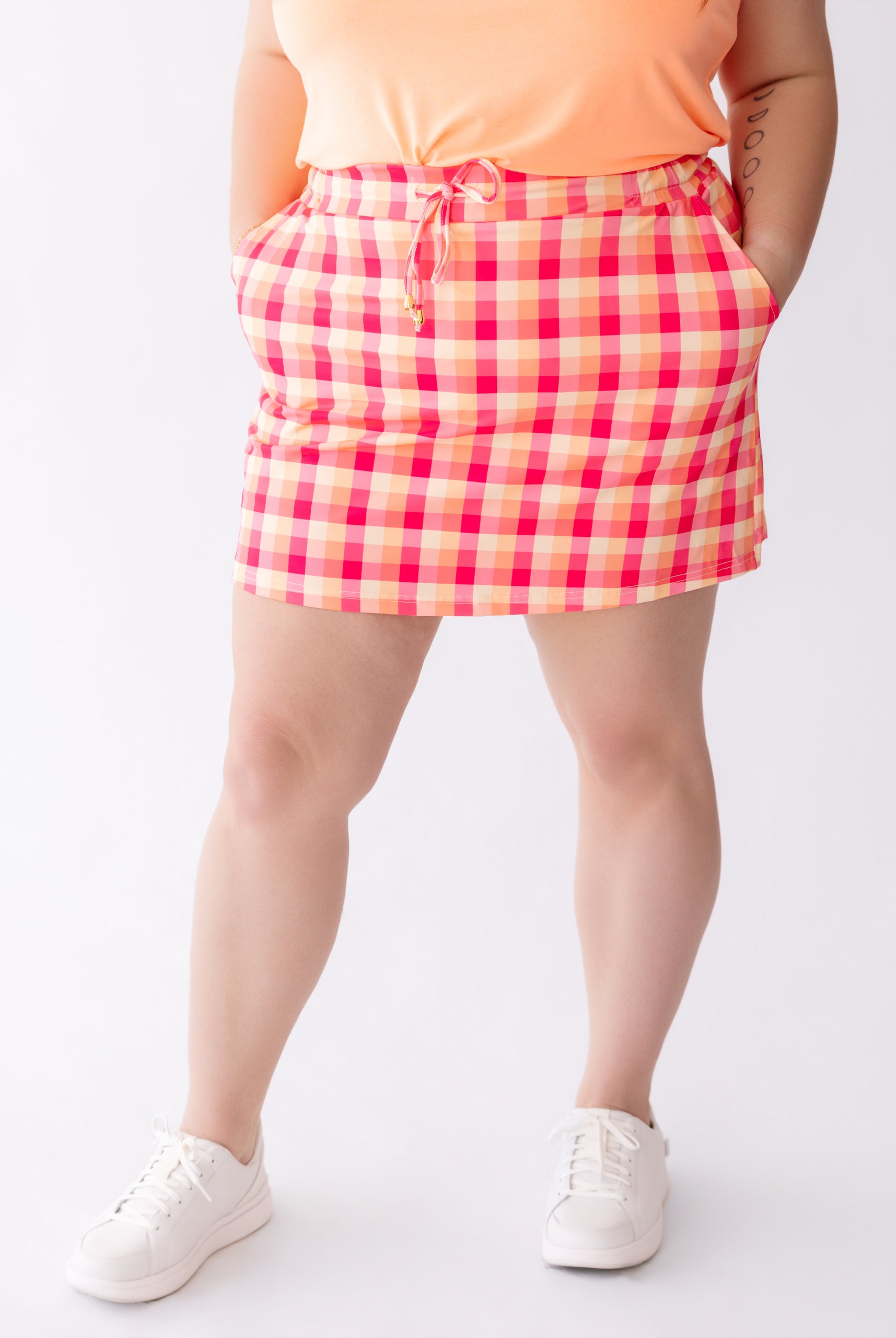 Summer Crush Plaid Skort