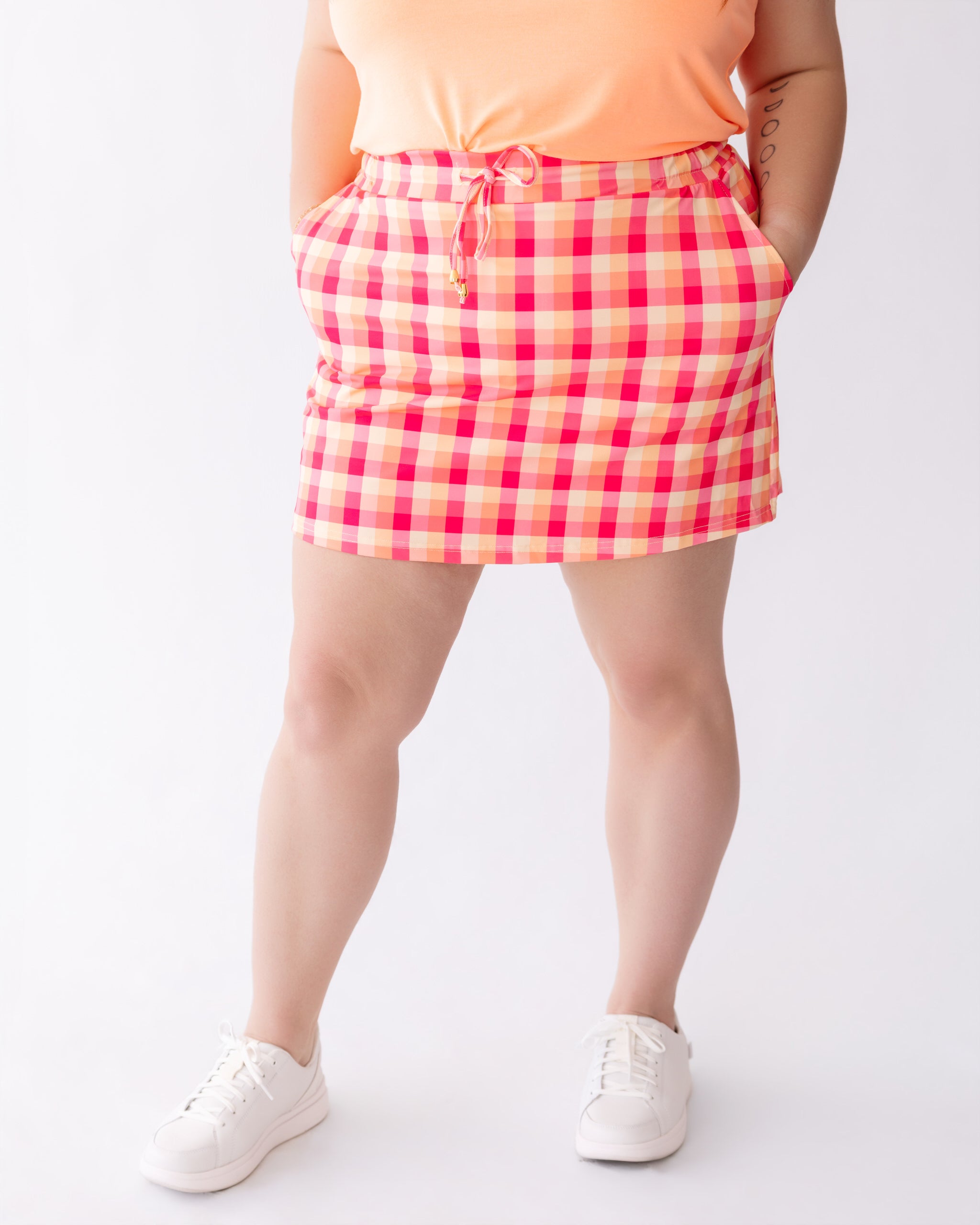 Summer Crush Plaid Skort
