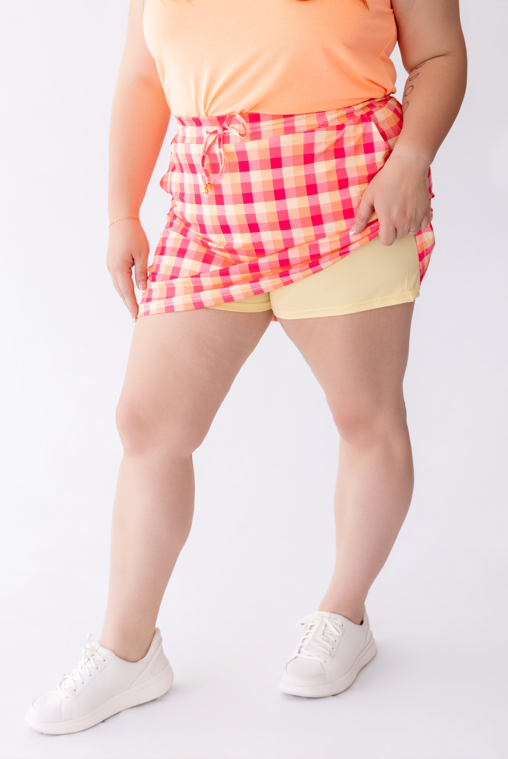 Summer Crush Plaid Skort