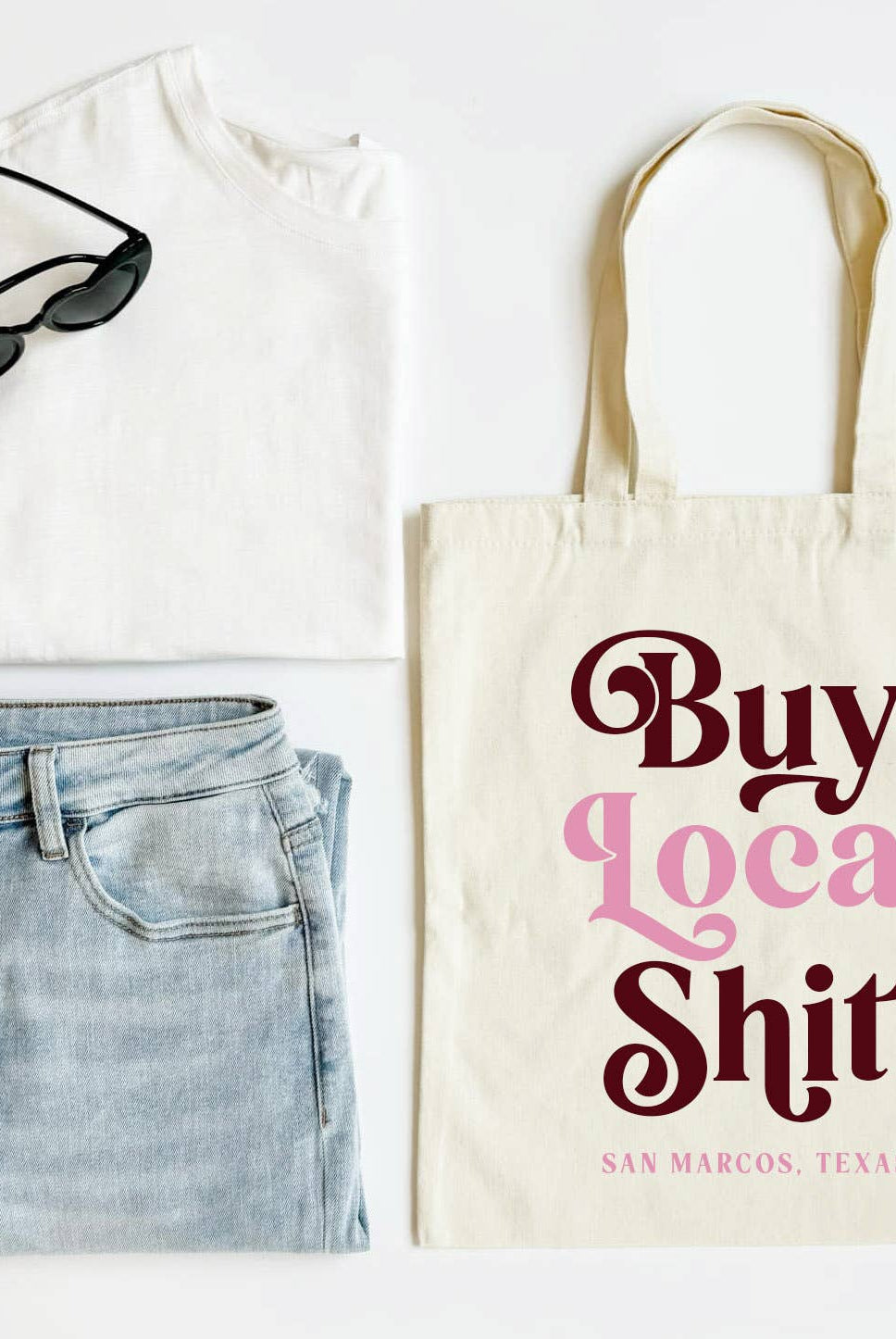 Buy Local Shit Tote