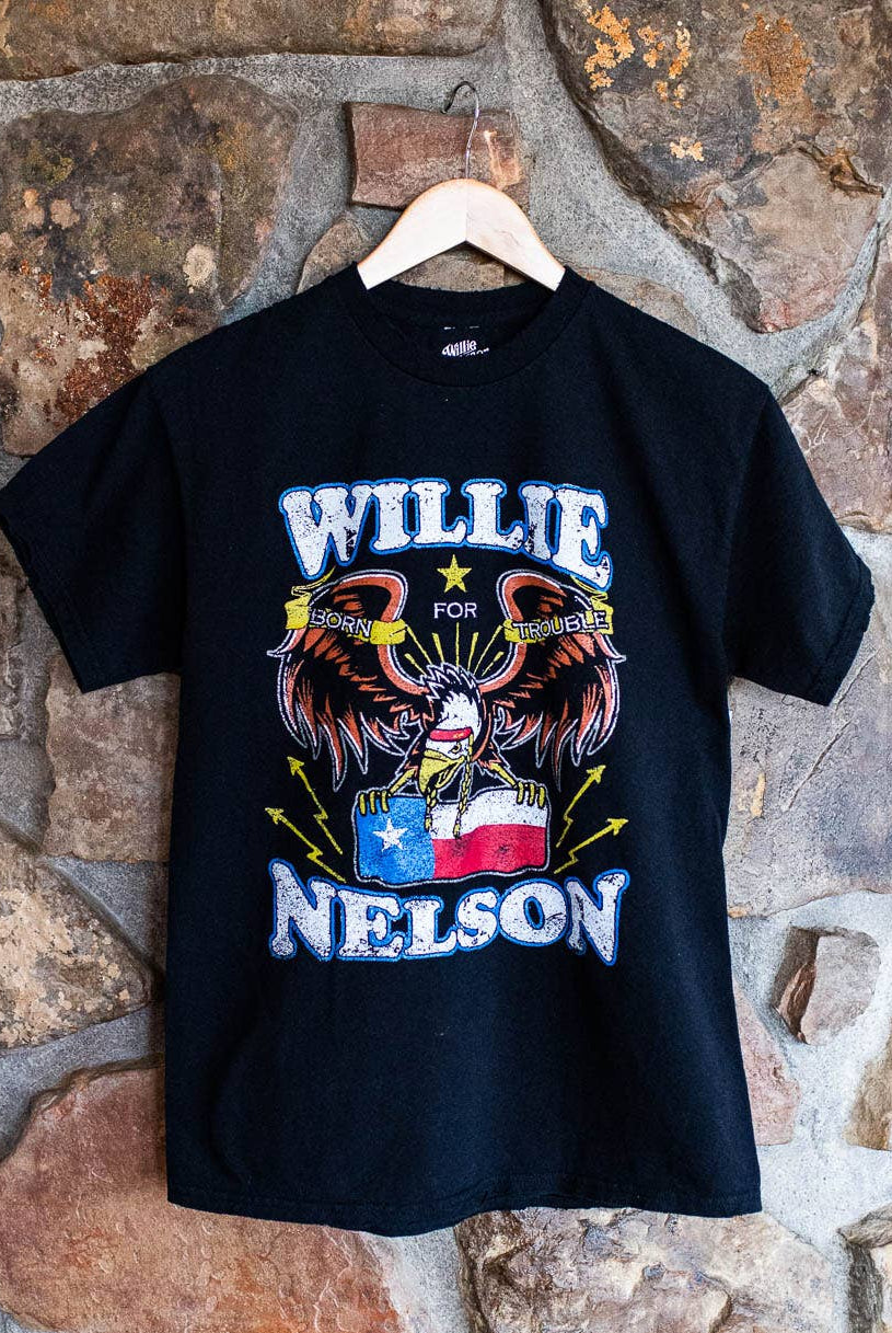 Willie Nelson Born for Trouble Tee