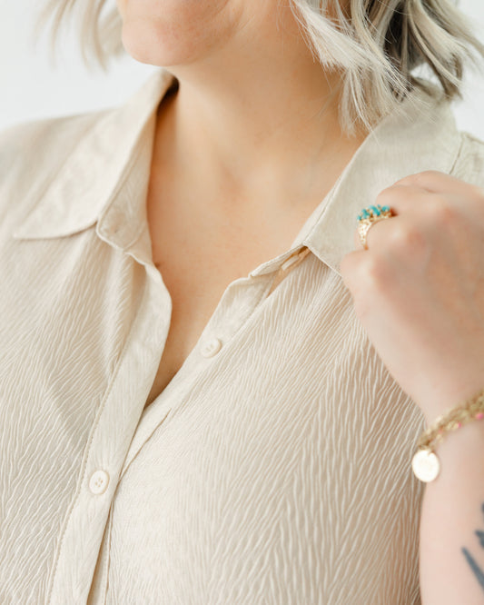 Waterbury Button Down Top