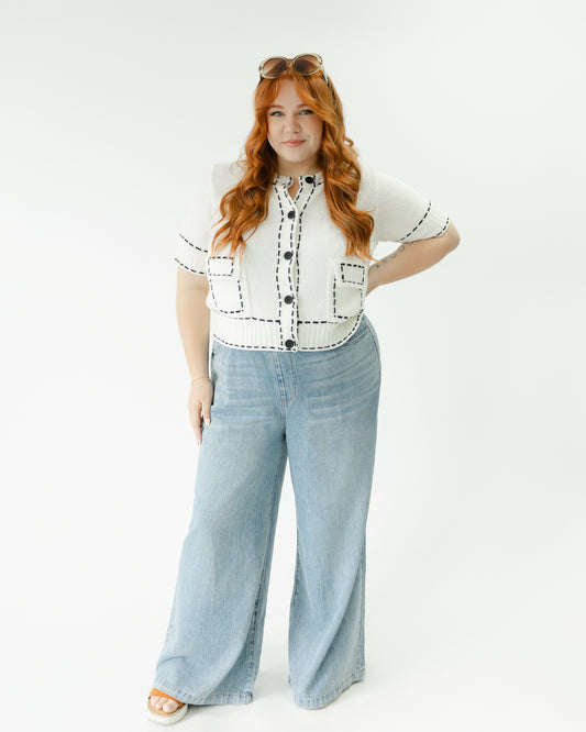 Sally Stitched Top