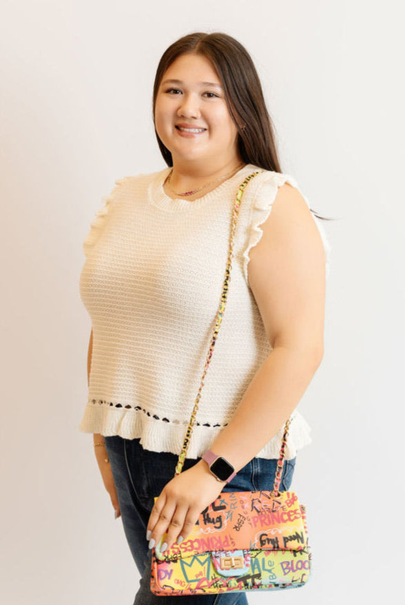 Cropped Crochet Top