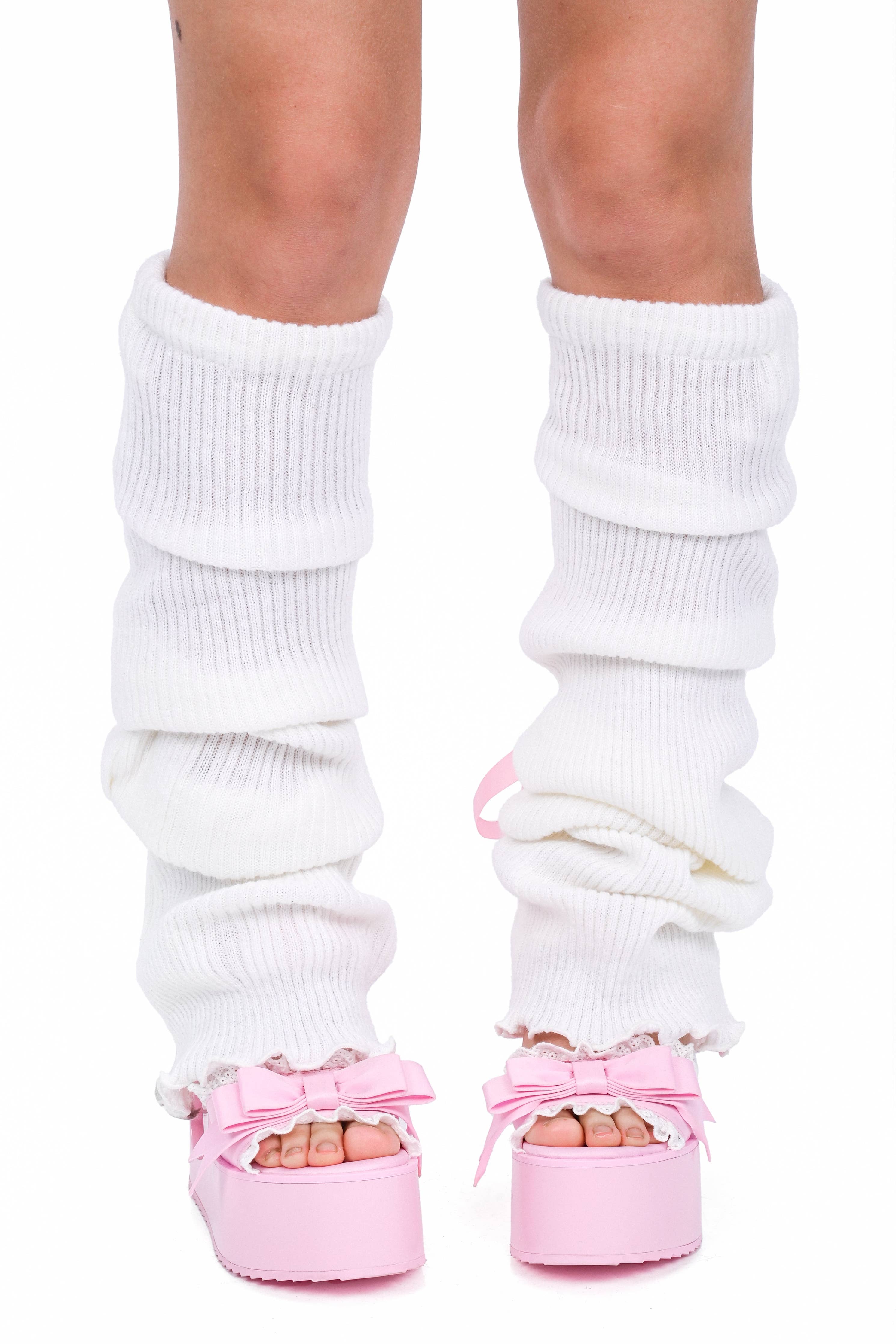 Lace Up Legwarmers