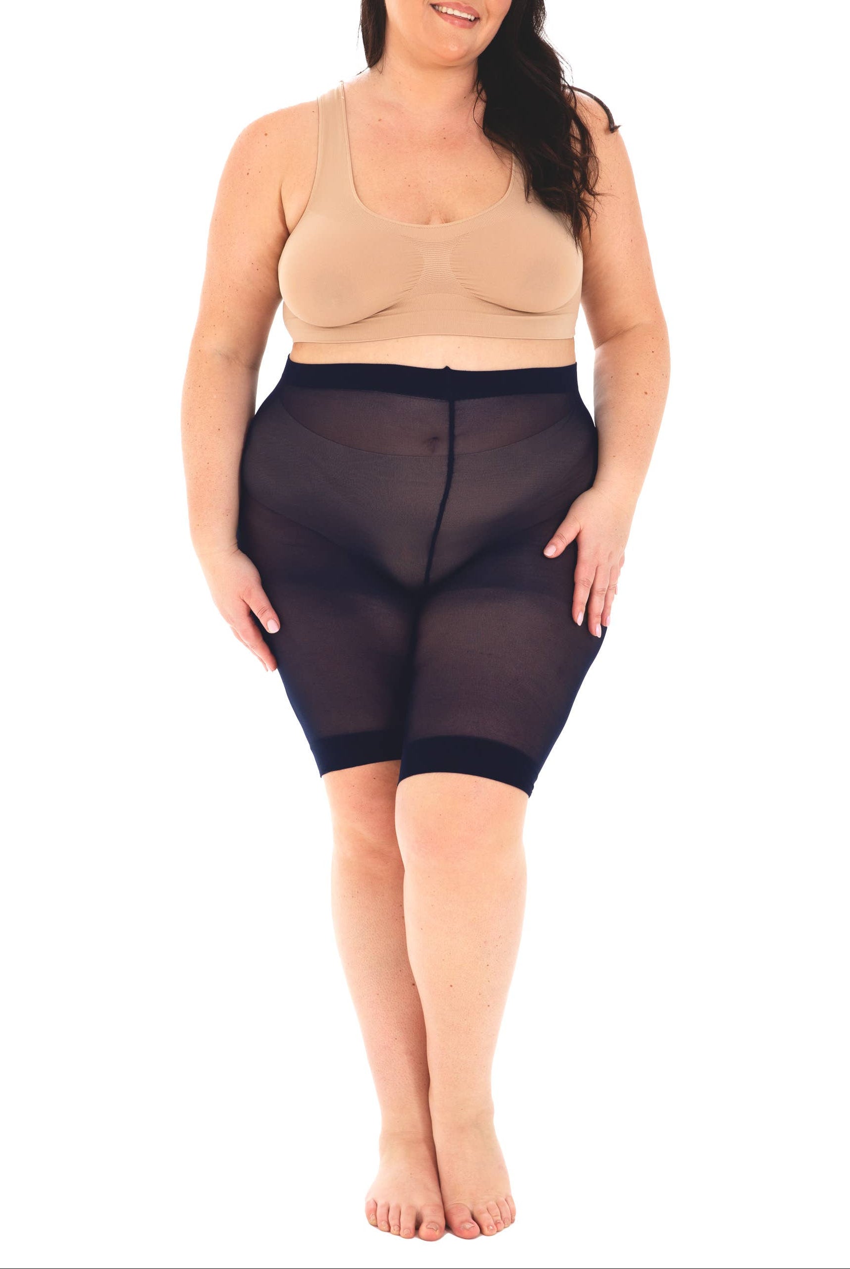 90 Denier Super Stretch Anti-Chafing Shorts