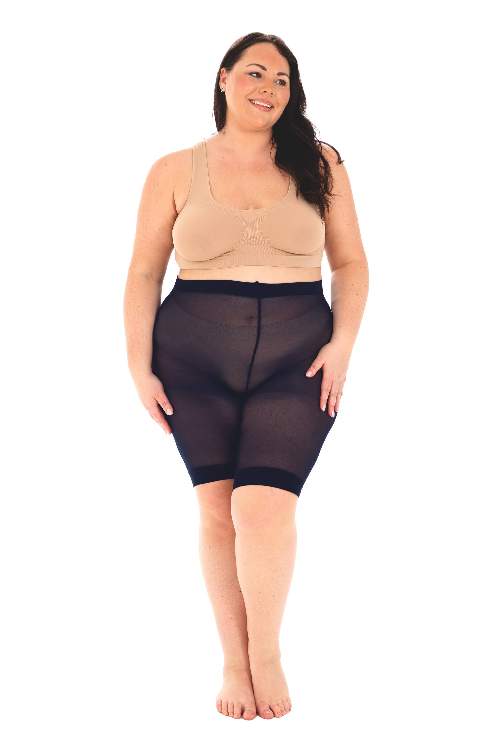 90 Denier Super Stretch Anti-Chafing Shorts