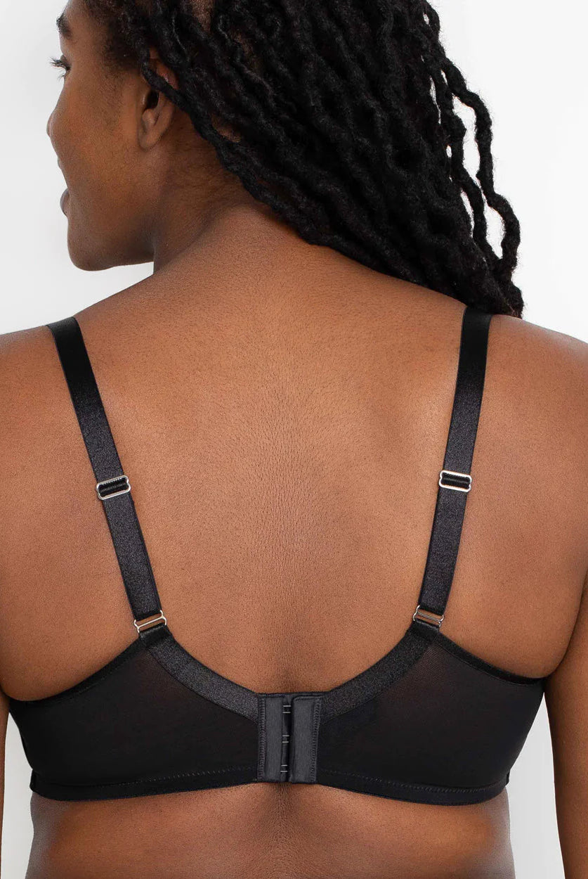 Sophia Unlined Mesh Full Coverage Underwire Bra