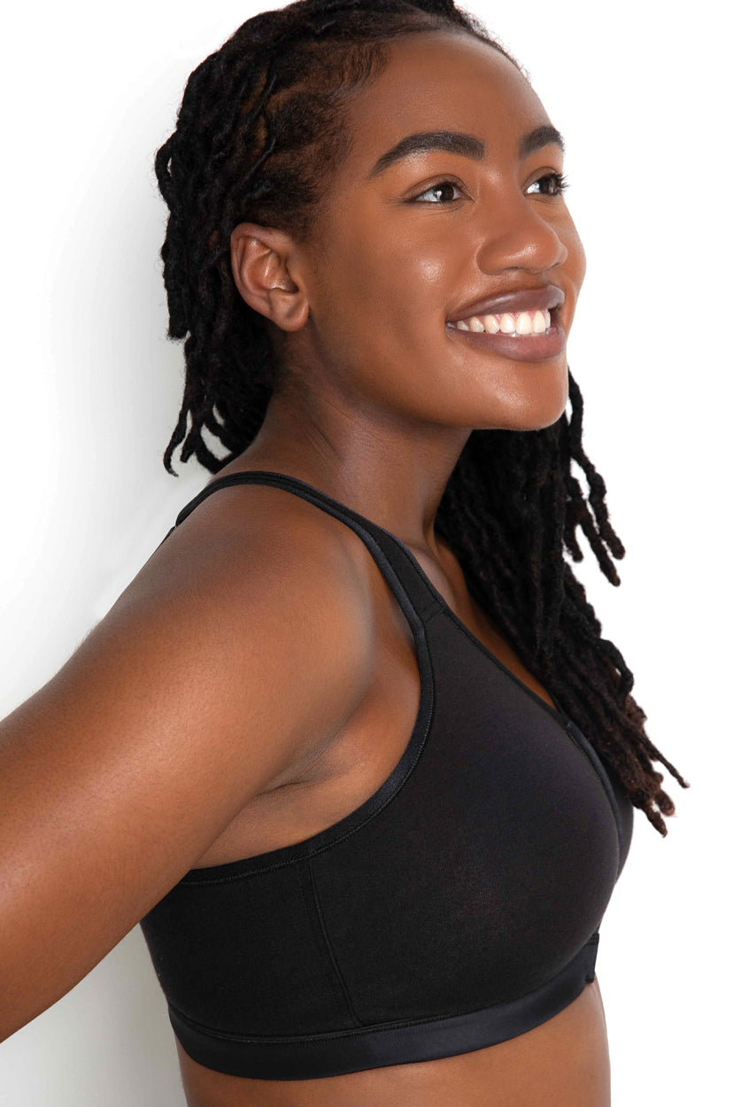 Amelia Front and Back Closure Wireless Bra