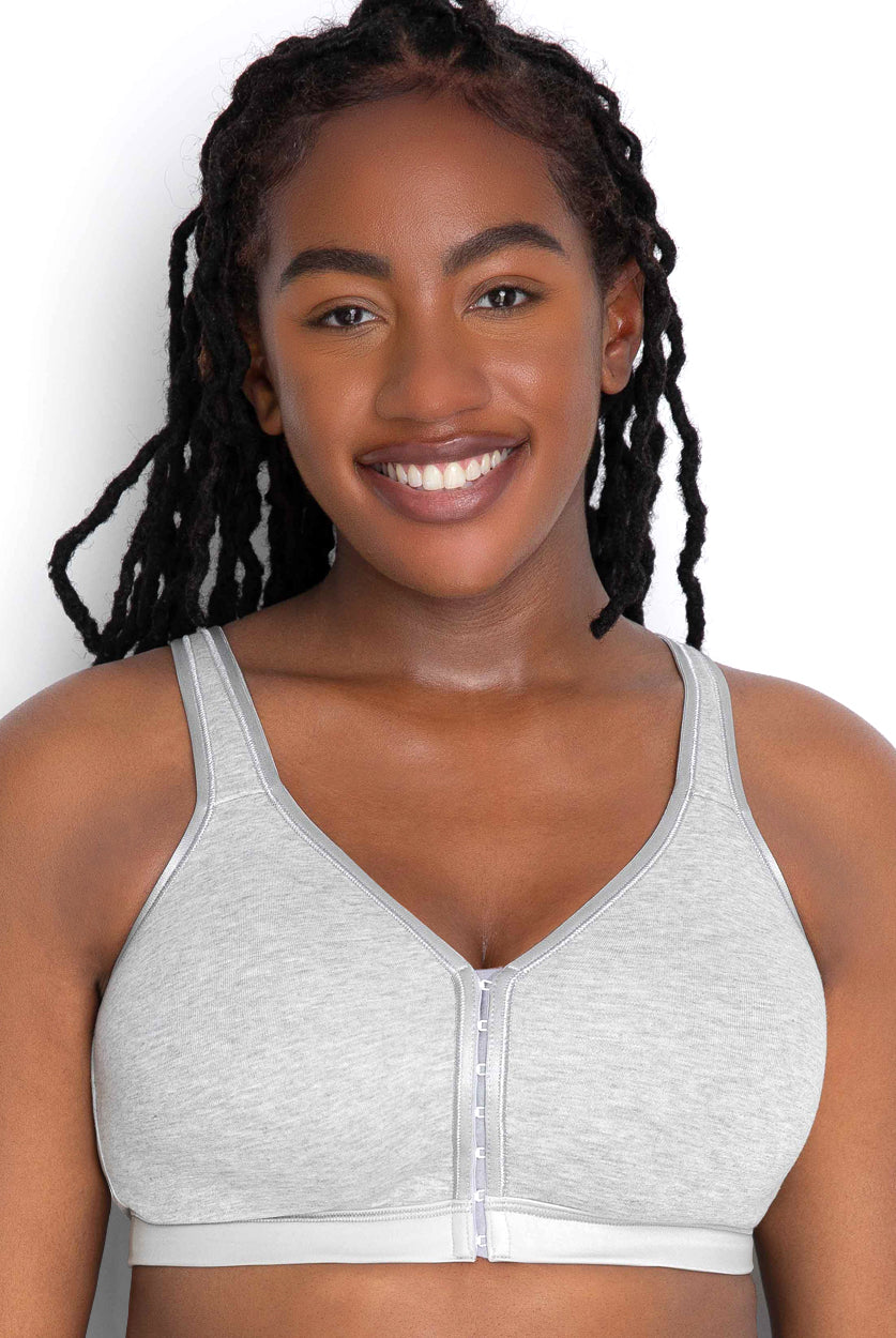 Amelia Front and Back Closure Wireless Bra