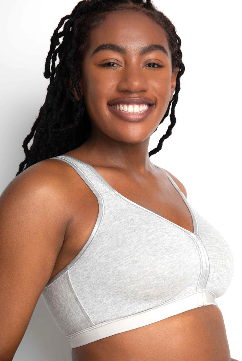 Amelia Front and Back Closure Wireless Bra