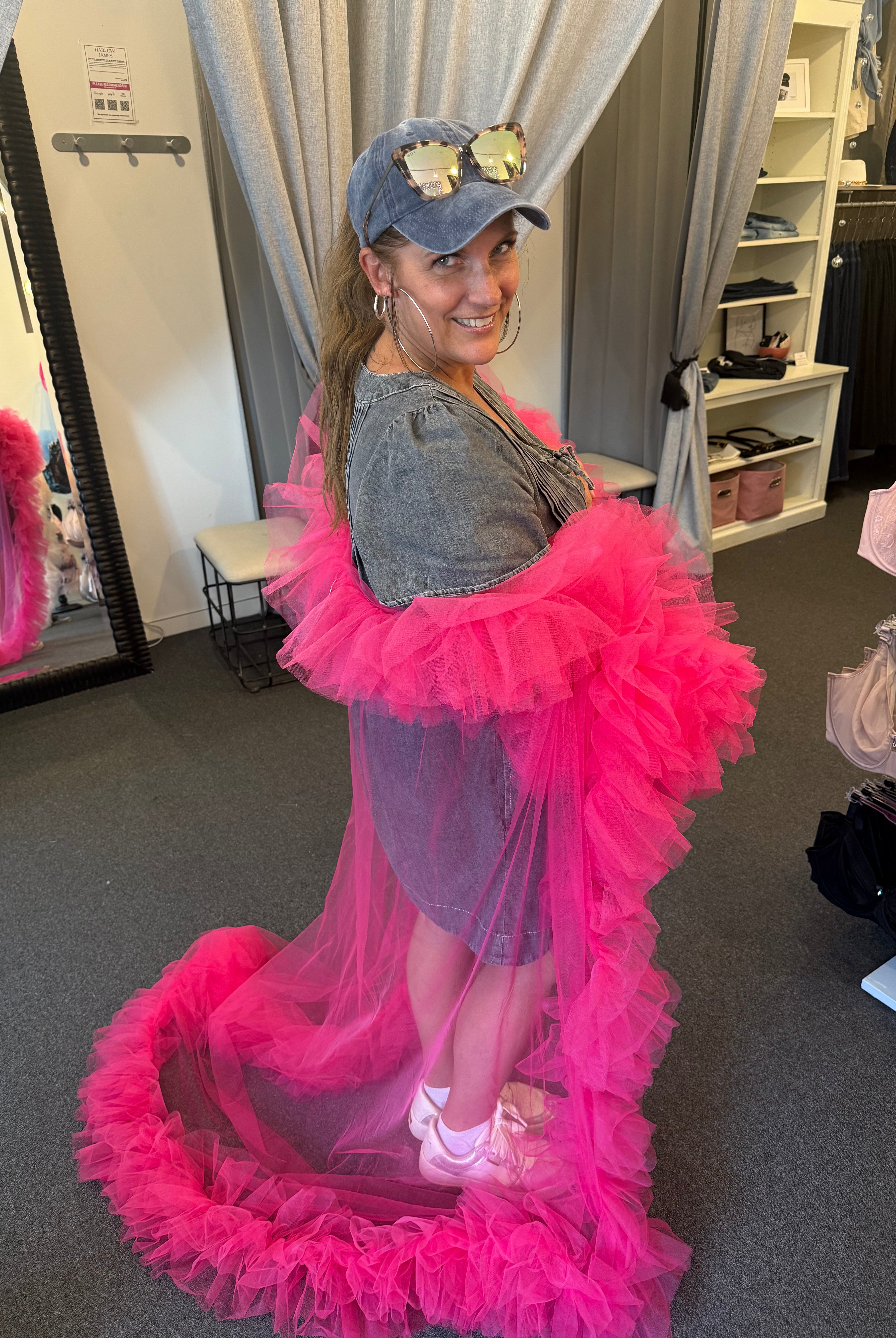 Hollywood Siren Tulle Robe