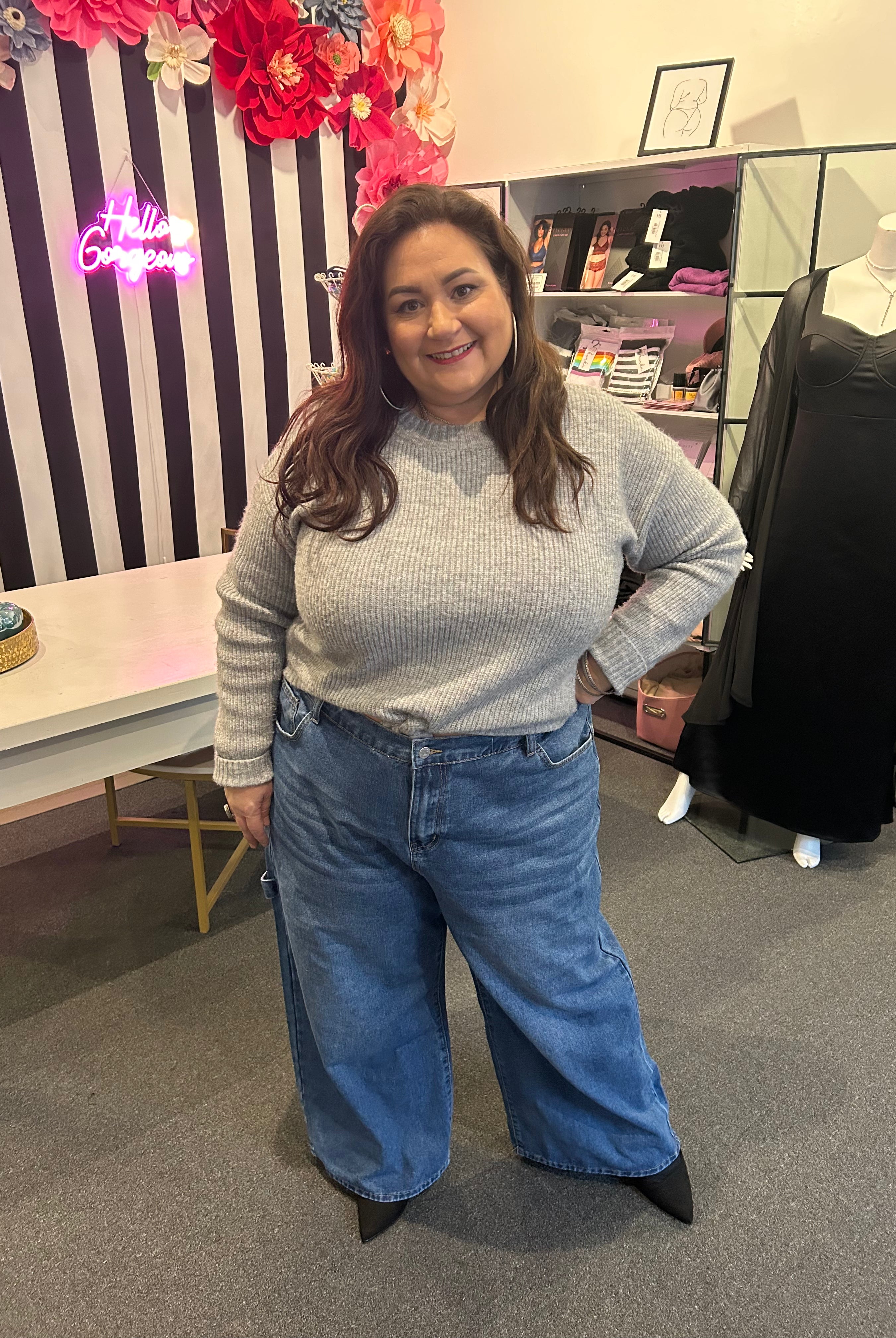 Wide Leg Carpenter Denim