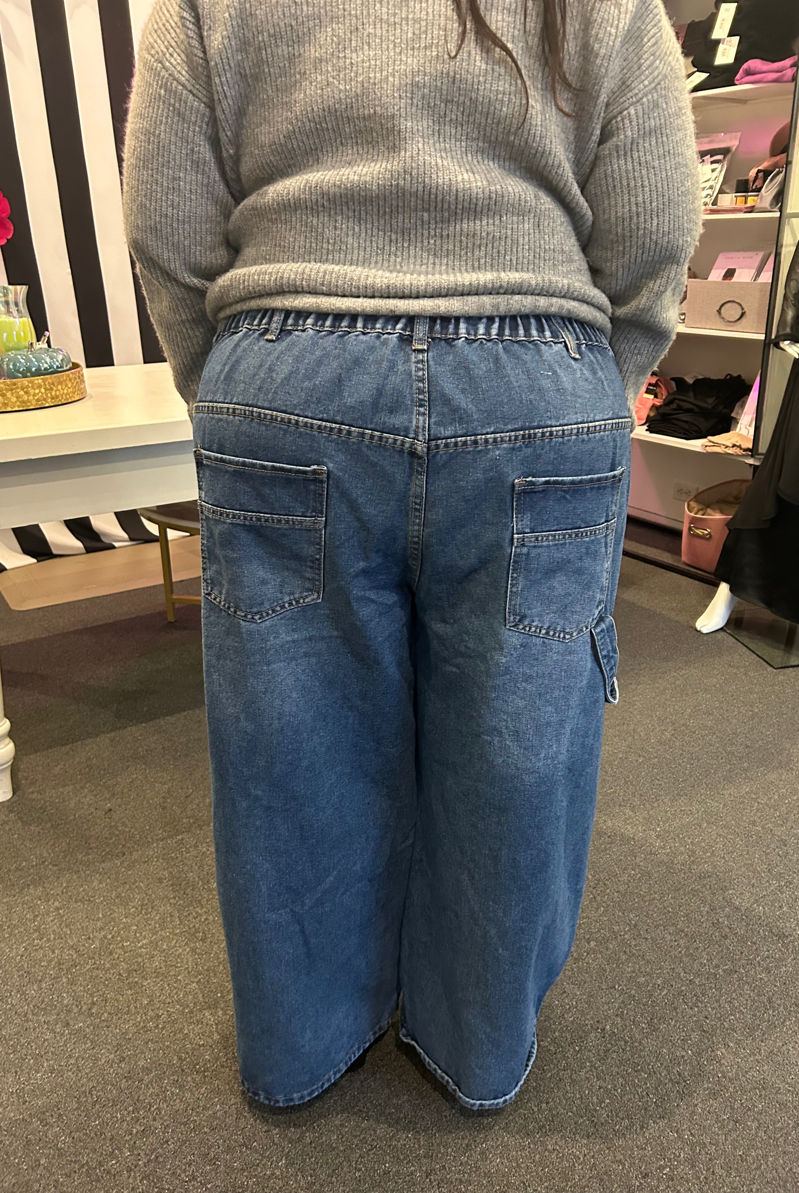 Wide Leg Carpenter Denim