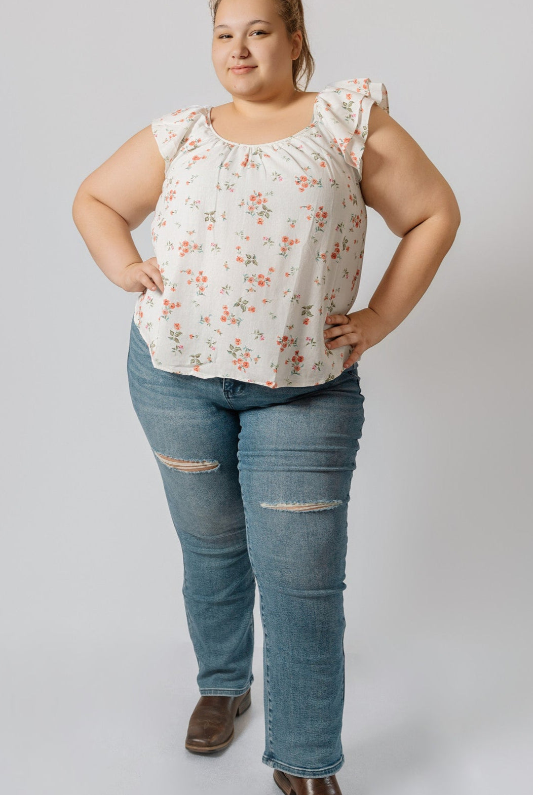 32" Judy Blue MR Destroyed Dad Jean