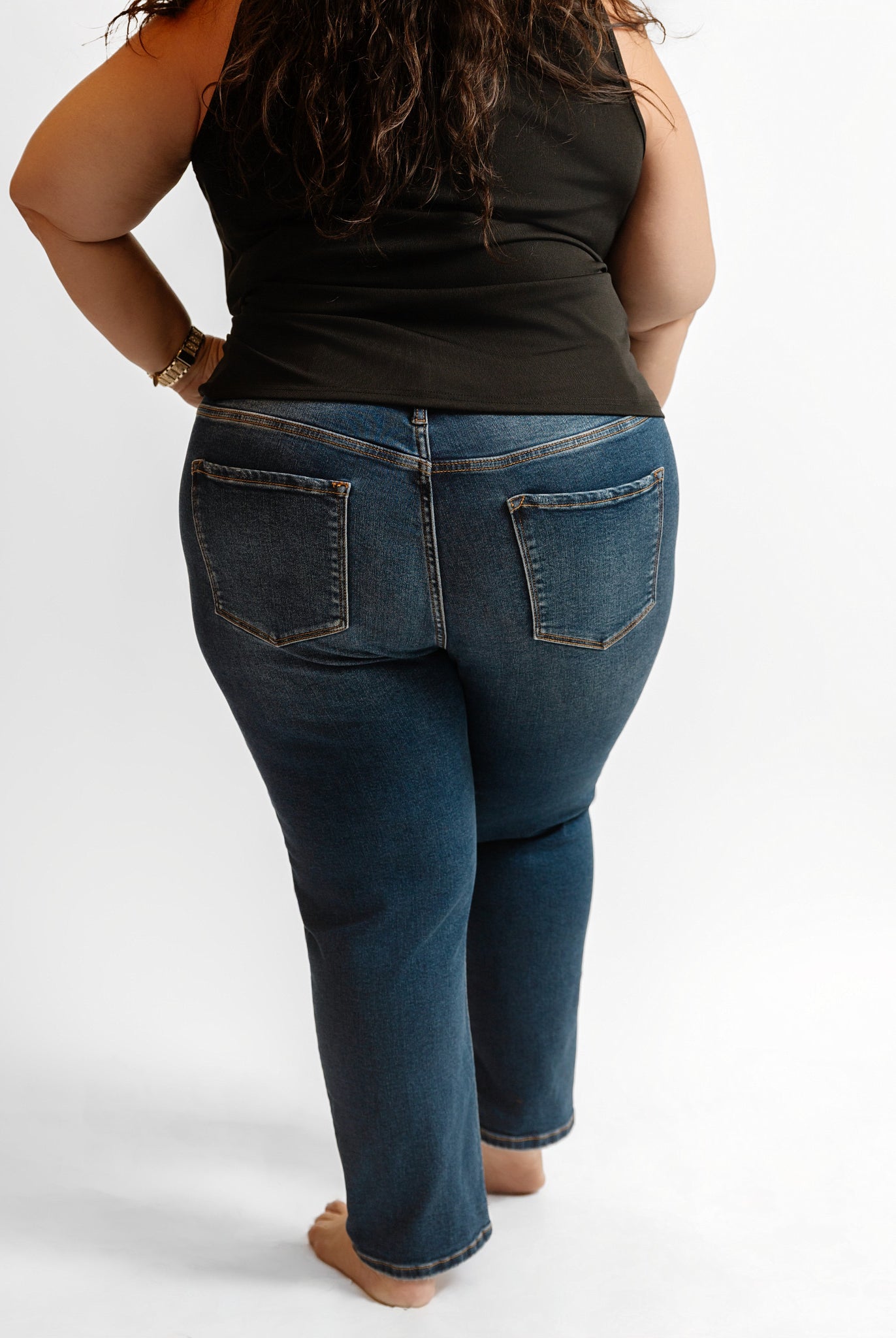 27" Zenana 5 Pocket Denim