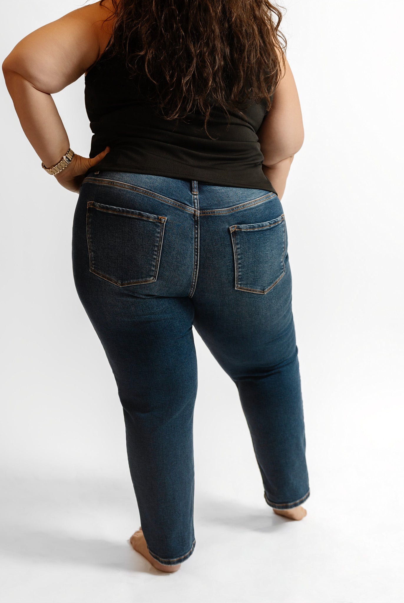 27" Zenana 5 Pocket Denim
