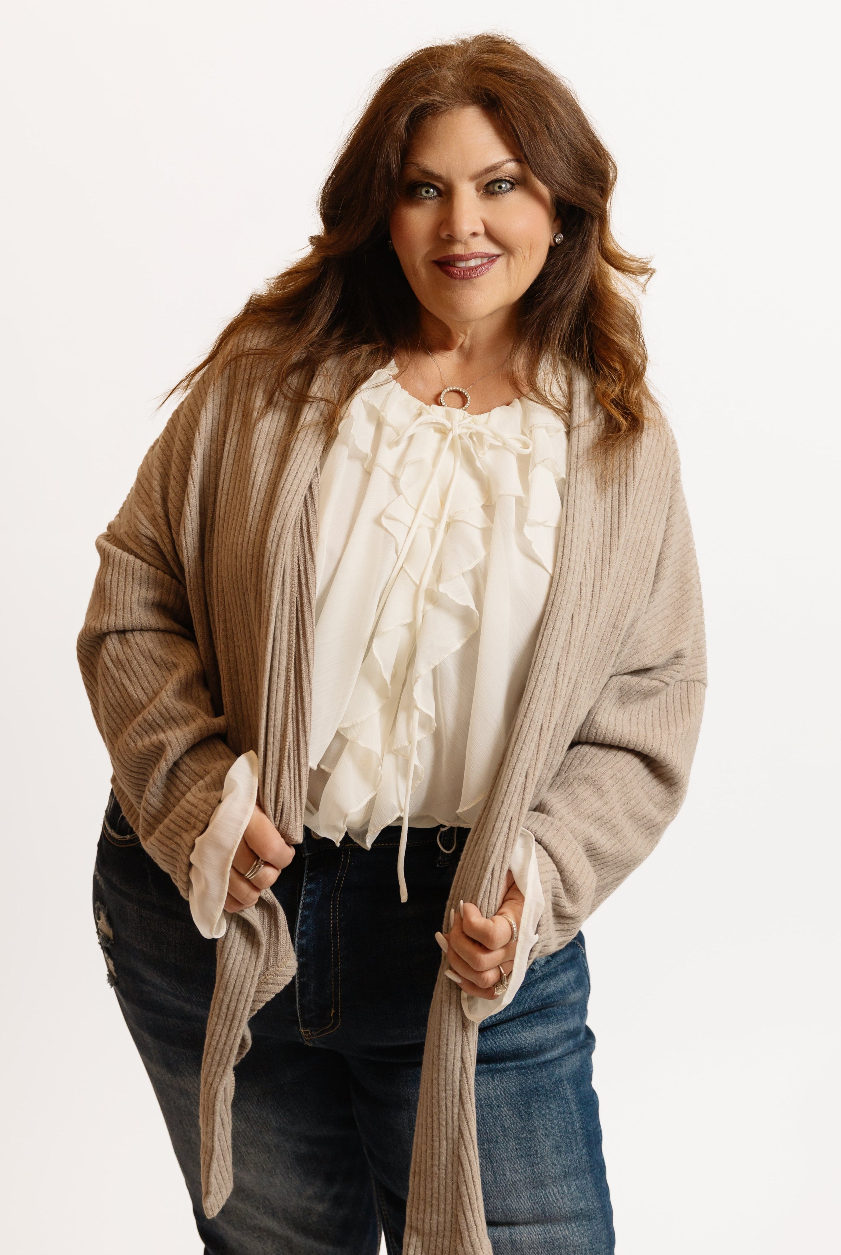 Cropped Knit Cardi