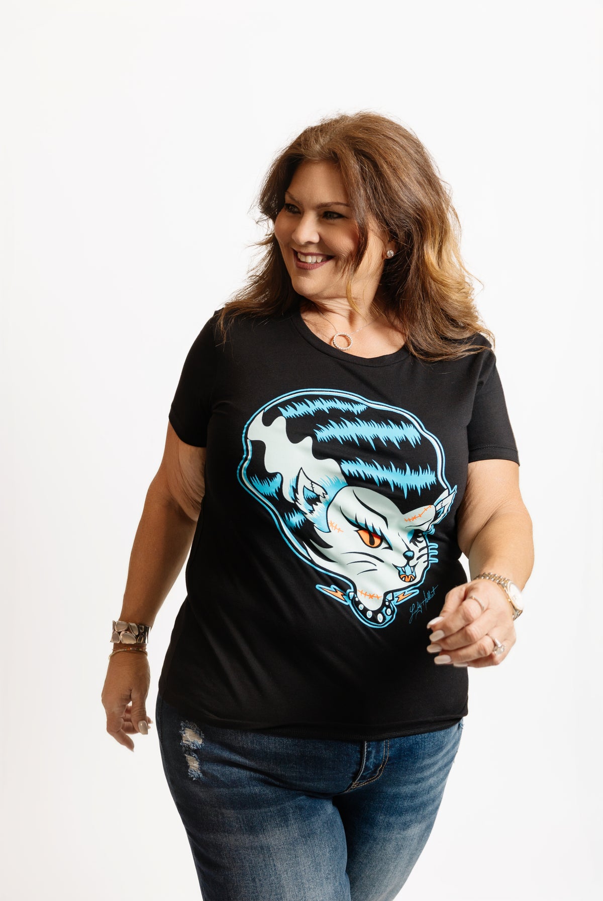 Hellcat Franken Kitten Tee